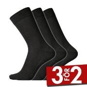 Dovre Strumpor 3P Wool Socks Svart Strl 40/45 Herr