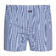 Jockey Kalsonger Woven Poplin Boxer Shorts Marin/Rutig bomull Medium H...