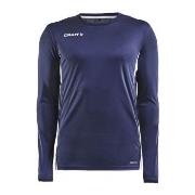 Craft Pro Control Impact LS Tee M Marin polyester X-Large Herr