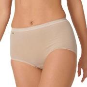 Sloggi Trosor 2P Basic Plus Maxi Briefs Beige bomull 48 Dam