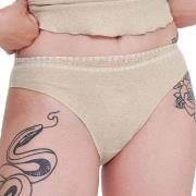 Sloggi Trosor 2P GO Ribbed Tai Briefs Elfenben ekologisk bomull X-Larg...