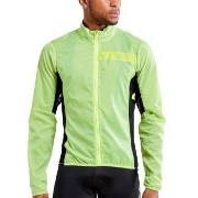 Craft Essence Light Wind Jacket M Limegrön polyester Medium Herr