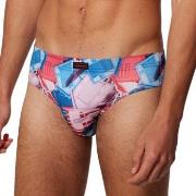 Bruno Banani Kalsonger 3P Beach Life Brief Blå/Rosa polyester Small He...