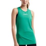 Craft Rush Slim Singlet W Mörkgrön polyester X-Large Dam