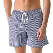 Mey Badbyxor Beachport Swim Shorts Vit/Blå polyester X-Large Herr