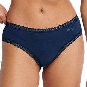 Sloggi Trosor 3P GO Crush Hipster Briefs Svart/Blå bomull Medium Dam