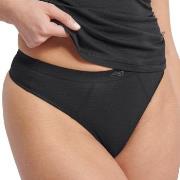 Sloggi Trosor 2P Ever Ease String Briefs Svart bomull X-Large Dam