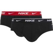 Nike Kalsonger 4P Everyday Cotton Stretch Brief Svart/Röd bomull Mediu...