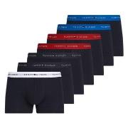 Tommy Hilfiger Kalsonger 7P Trunk WB Flerfärgad bomull Large Herr