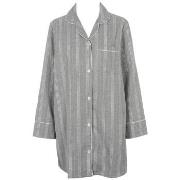 Missya Parker Nightshirt Grå bomull Large Dam