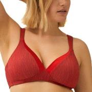 NATURANA BH The Wednesday Padded Non Wired Bra Röd polyamid A 80 Dam