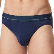 Schiesser Kalsonger Pure Micro Rio Briefs Plain Mörkblå Medium Herr