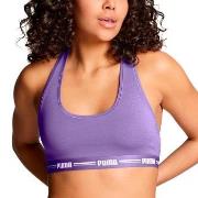 Puma BH Iconic Racer Back Bra Lila Large Dam