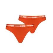 Puma Trosor 2P Logo Waistband String Orange Medium Dam