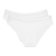 Triumph Trosor 2P Feel Of Cotton Tai Brief Vit bomull 40 Dam