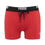 Puma Badbyxor Logo Swim Trunks Röd Large Herr