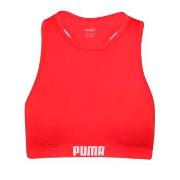 Puma Racerback Swimtop Röd Small Dam