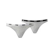 Puma Trosor 2P Iconic Bikini Grå X-Large Dam