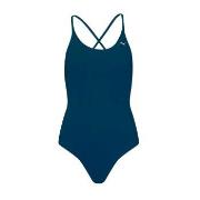 Puma V-Neck Padded Swimsuit Marin X-Small Dam