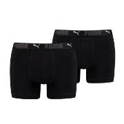 Puma Kalsonger 2P Sport Cotton Boxers Svart bomull Medium Herr