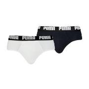 Puma Kalsonger 2P Men Everyday Brief Vit/Svart bomull Medium Herr