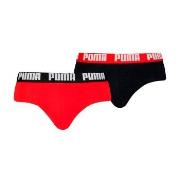 Puma Kalsonger 2P Men Everyday Brief Röd/svart bomull X-Large Herr