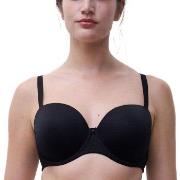 Chantelle BH Comfort Chic Bandeau T-shirt Bra Svart D 90 Dam