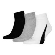 Puma Strumpor 3P Lifestyle Quarter Socks Vit/Svart Strl 35/38