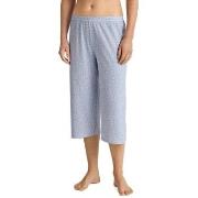 Calida Favourites Sleep Medium-Length Pants Ljusblå bomull X-Large Dam
