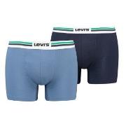 Levis Kalsonger 2P Men Sportswear Logo Boxer Brief Marin/Blå bomull Sm...