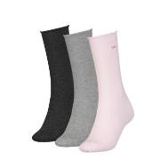 Calvin Klein Strumpor 3P Emma Roll Top Crew Socks Rosa/Grå Strl 37/41 ...