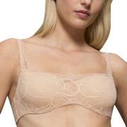 Triumph BH Body Make-Up Illusion Lace Balconette Beige D 85 Dam