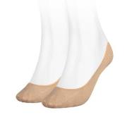 Tommy Hilfiger Strumpor 2P Women Invisible Footie Socks Beige Strl 35/...