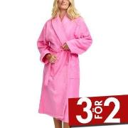 Damella Unisex Torekov Robe Rosa Mönstrad bomull Large Dam