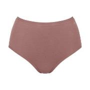 Sloggi Trosor 3P GO Daily Cotton High Waist Brief Mörkrosa bomull Medi...