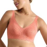 Sloggi BH ZERO Feel Bliss Soft Bra Aprikos S+ Dam