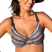 Wiki Puerto Rico Full Cup Bikini Top Brun mönstrad D 95 Dam