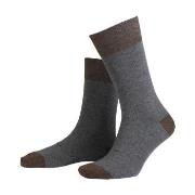 Amanda Christensen Strumpor True Contrast Ankle Sock Grå Strl 43/46