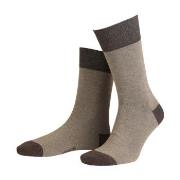 Amanda Christensen Strumpor True Contrast Ankle Sock Ljusbrun Strl 43/...