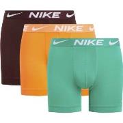 Nike Kalsonger 6P Everyday Essentials Micro Boxer Brief Grön/orange po...