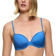 Triumph Midnight Swim Push-Up Bikini Top Blå C 36 Dam
