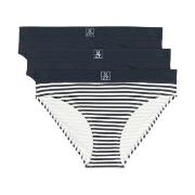 Marc O Polo Bottom Briefs Trosor 3P Vit/Marin bomull X-Small Dam