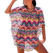 Wiki Jamaica Beach Poncho Flerfärgad nylon S/M Dam