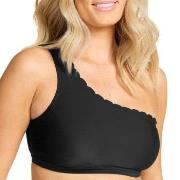 Damella Nora Wavy Bikini Top Svart 44 Dam