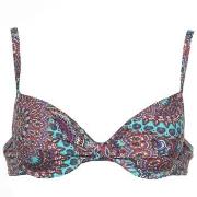 Esprit Fraser Beach Padded Bra Bikini Turkos Mönster B 75 Dam