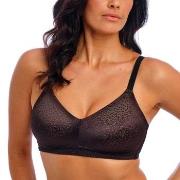 Wacoal BH Back Appeal Wire Free Bra Svart polyamid D 75 Dam