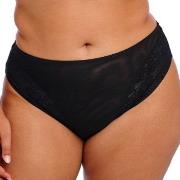 Elomi Trosor Nerina High Leg Brief Svart polyamid X-Large Dam
