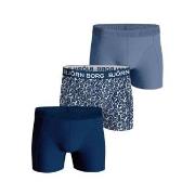 Björn Borg Kalsonger 3P Cotton Stretch Boxer 1721 Blå bomull X-Small H...