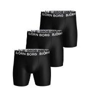 Björn Borg Kalsonger 3P Sports Microfiber Boxers Svart polyester X-Lar...