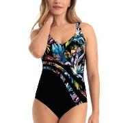 Anita Luella Swimsuit Svart Mönster C 46 Dam